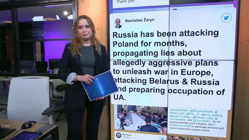 Debunk: Bir TV kanalı, Ukrayna topraklarını içeren bir Polonya haritasını yayınlamadı