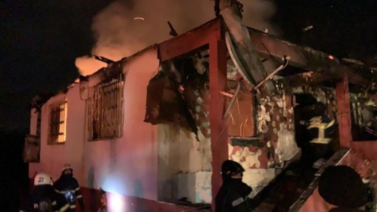 Samsun’da tek katlı evde çıkan yangında yaşlı kadın öldü