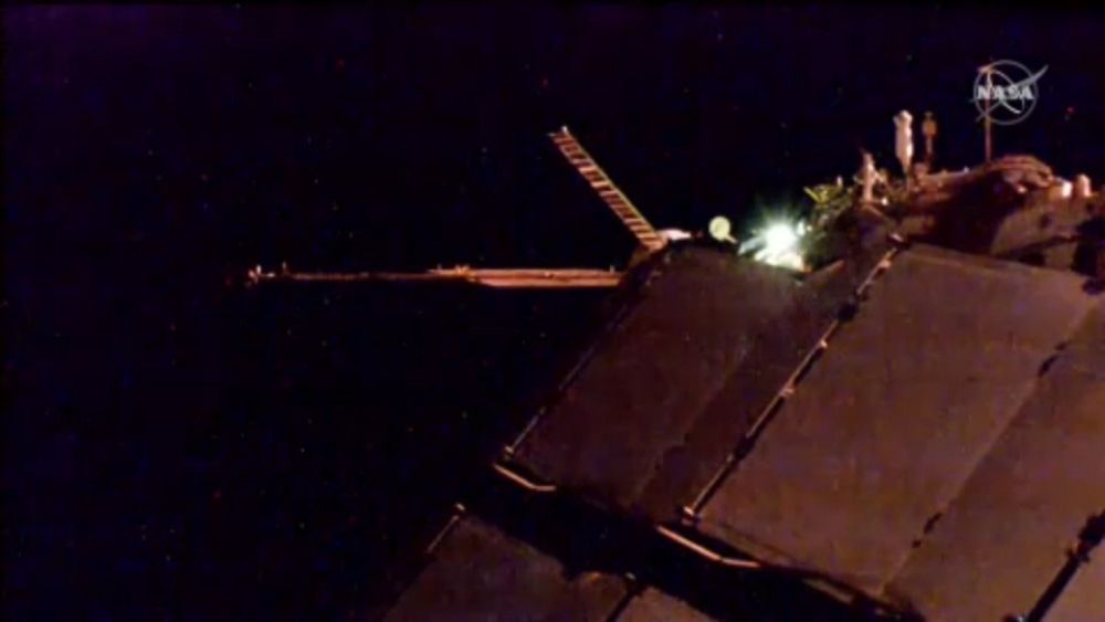 Mürettebatsız tedarik gemisi Uluslararası Uzay İstasyonu’na kenetlendi
