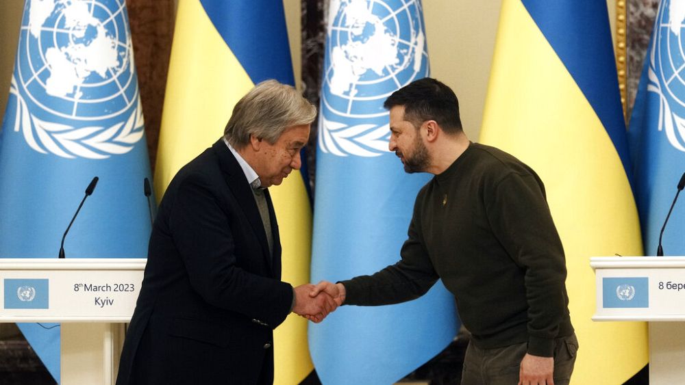 António Guterres, Kiev’de BM’nin Ukrayna’ya ‘tam bağlılığını’ yineledi