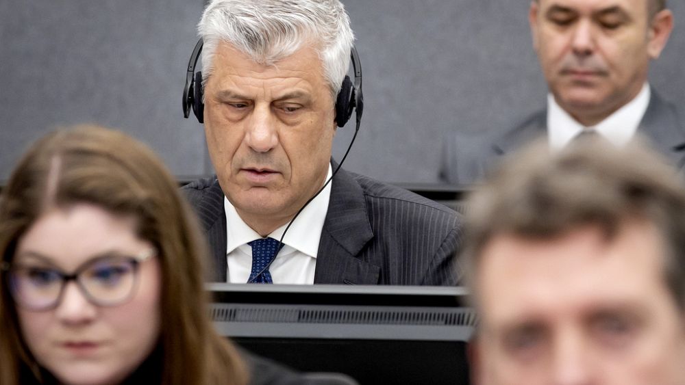 Eski Kosova Cumhurbaşkanı Hashim Thaci’nin Lahey’deki davası başladı