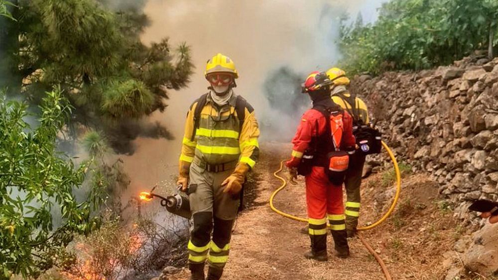 İspanya, İtalya ve Yunanistan’da yılın en sıcak çıkışı yayılan orman yangınları