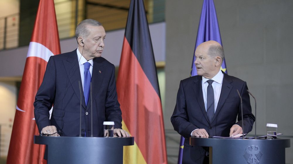 Erdoğan ve Scholz, Berlin toplantısında İsrail-Hamas savaşı konusunda derin görüş ayrılıklarını dile getirdi