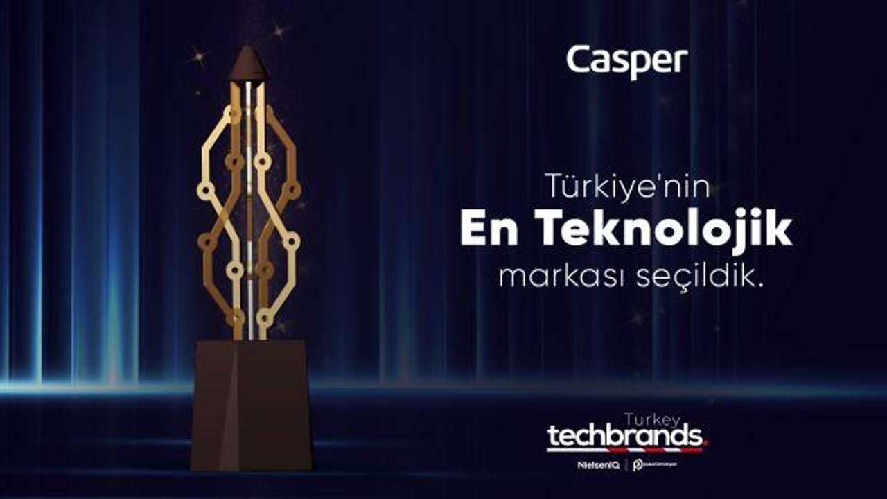 Casper, Tech Brands Turkey’de en teknolojil bilgisayar markası ödülünü aldı!