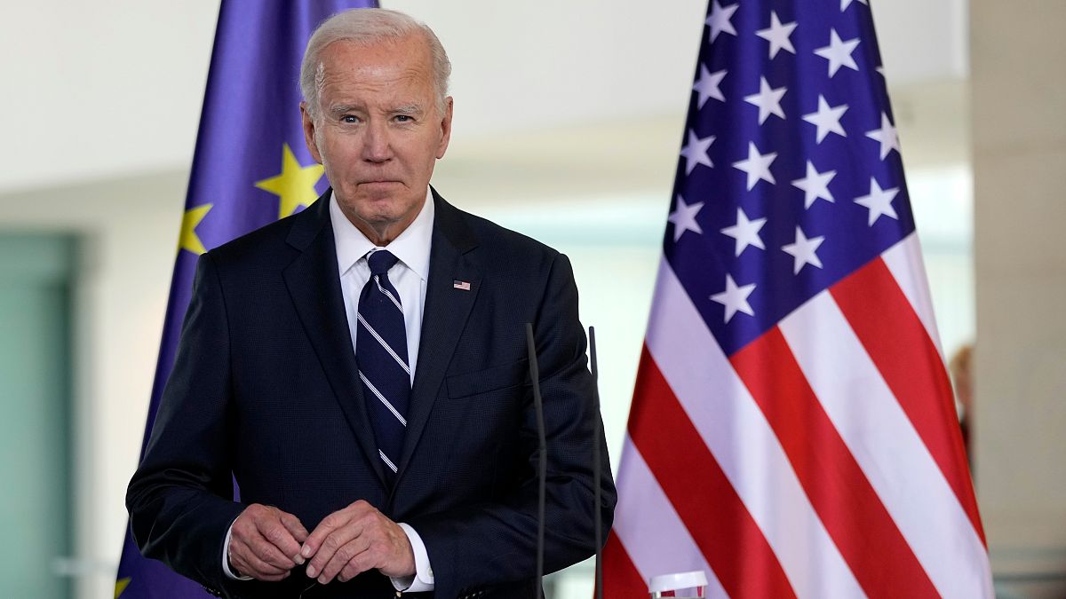 ABD Başkanı Joe Biden, Berlin ziyaretinde Batı’nın Ukrayna’ya daha fazla destek sunumunda bulundu