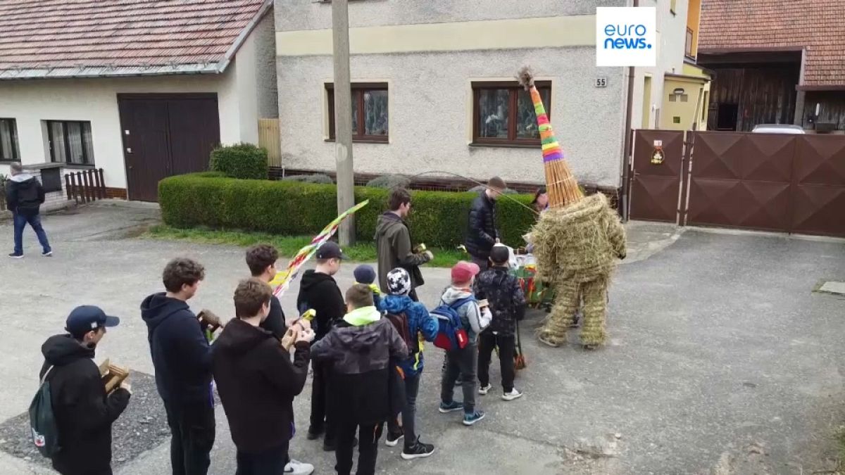 Çekya’da nadir ‘yürüyen Yahuda’ alayı başladı