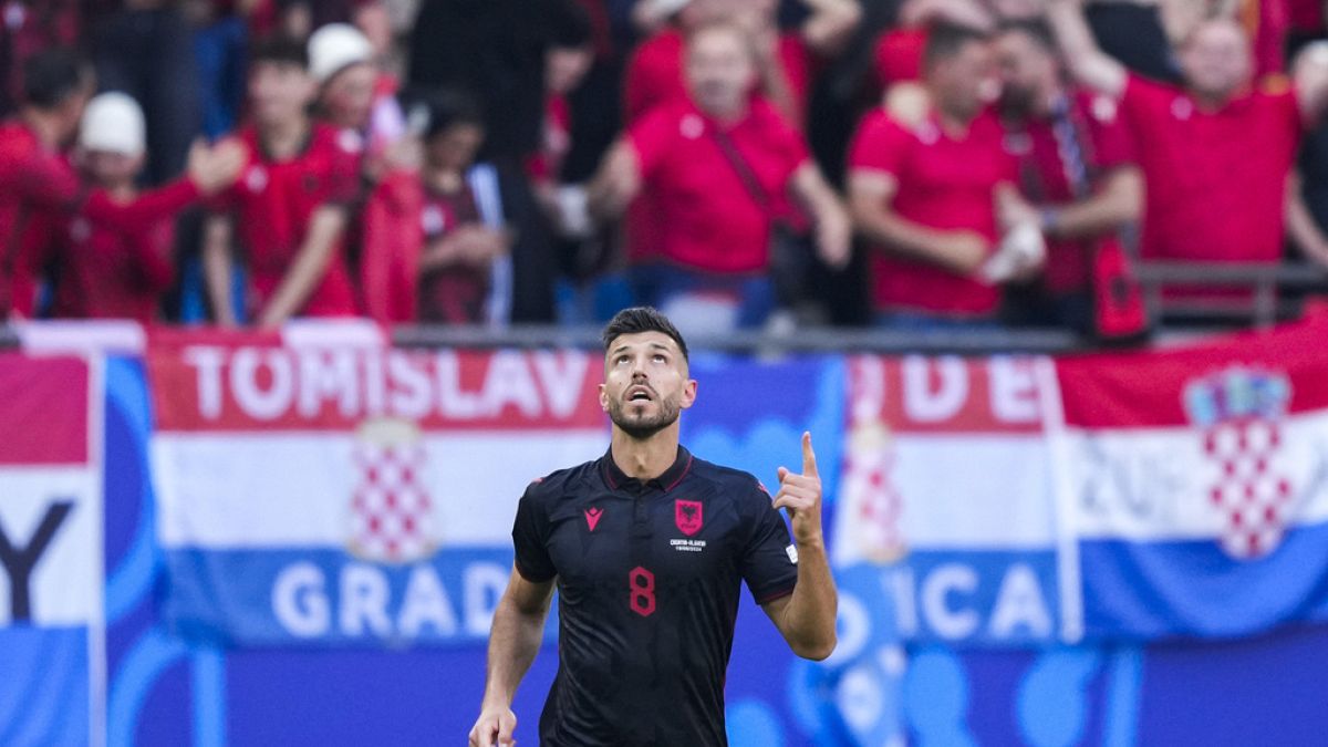 Euro 2024 son: Gerilim dolu Hamburg maçında Hırvatistan 2-2 Arnavutluk