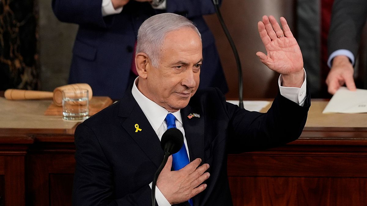 İsrail Başbakanı Netanyahu ABD Kongresi’ne seslendi: ‘Bizim zaferimiz sizin zaferiniz olacak’