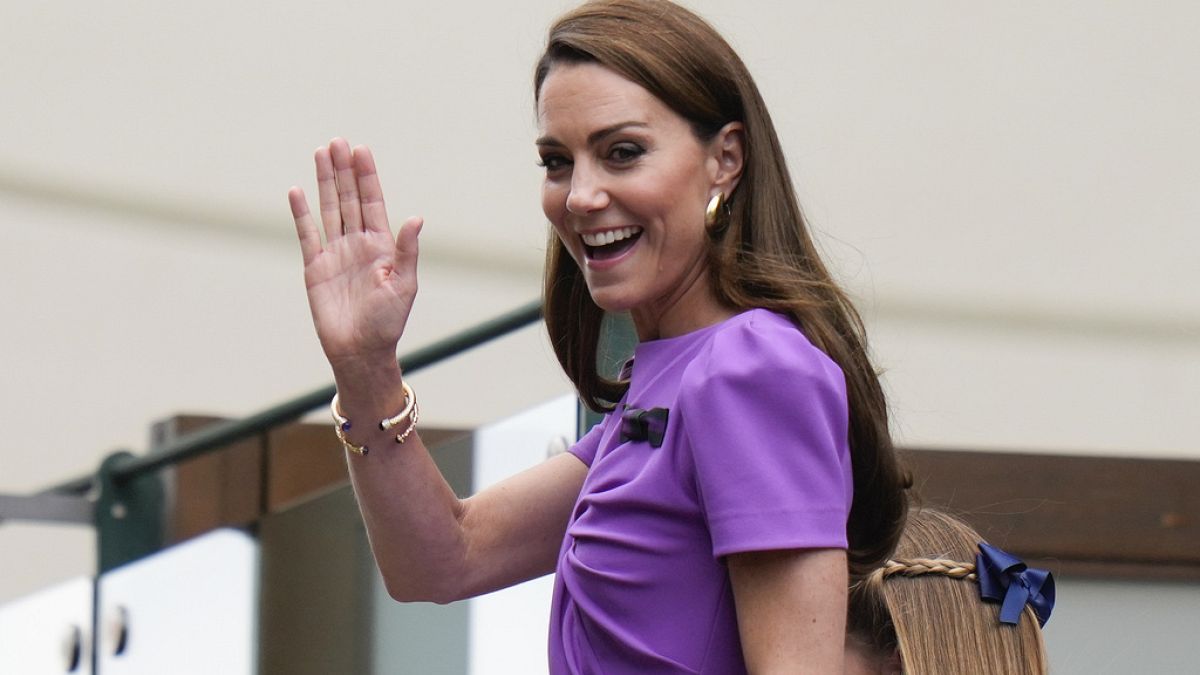 Kate Middleton yakınlarda Wimbledon’u ziyaret etti