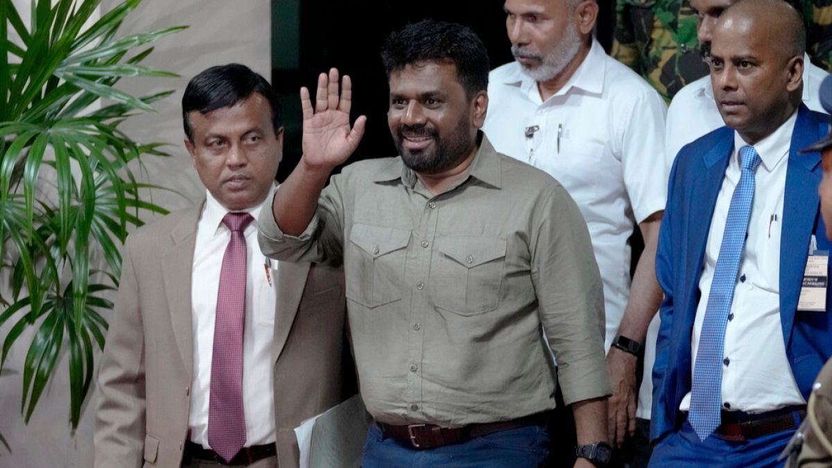 Sri Lanka, solcu Anura Kumara Dissanayake’nin cumhurbaşkanı yemin etti